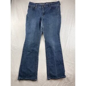 DKNY Jeans Soho Boot Medium Wash Blue Bootcut Denim Jeans Womens 10x32
